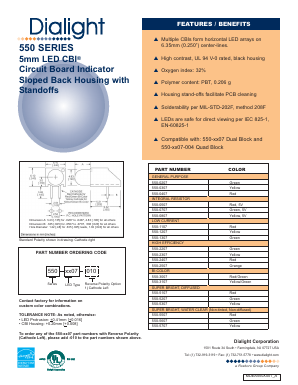 550-3007-010F Datasheet PDF ETC