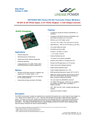 SW001A2B91-33Z Datasheet PDF ETC