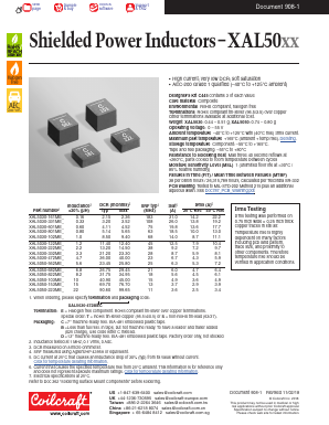 XAL5030-102MED Datasheet PDF ETC