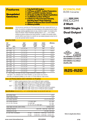 R2D Datasheet PDF ETC