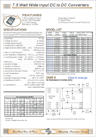 EA7.5-11 Datasheet PDF ETC