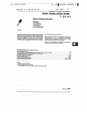 2N4988 Datasheet PDF ETC