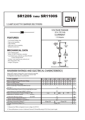SR1100S Datasheet PDF ETC