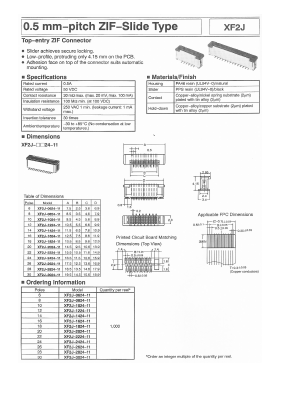 XF2J-0624-11 Datasheet PDF ETC