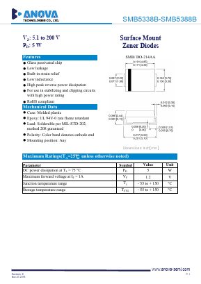 SMB5343B Datasheet PDF ETC