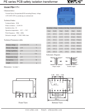 PE4117-I Datasheet PDF ETC