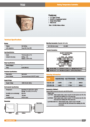 TC52-400-J-230 Datasheet PDF ETC