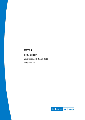WT21 Datasheet PDF ETC