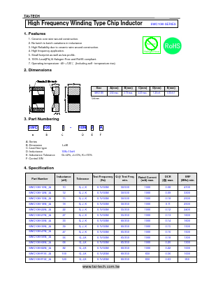 SWC108I-R62KA Datasheet PDF ETC