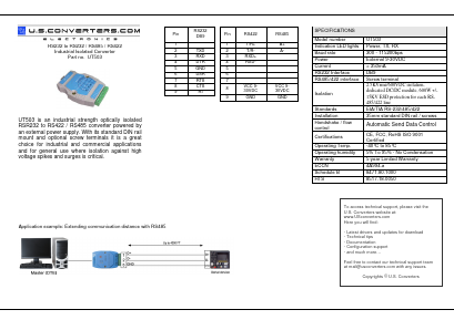 RS422 Datasheet PDF ETC1