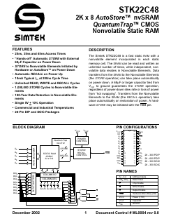STK22C48-N45I Datasheet PDF ETC1