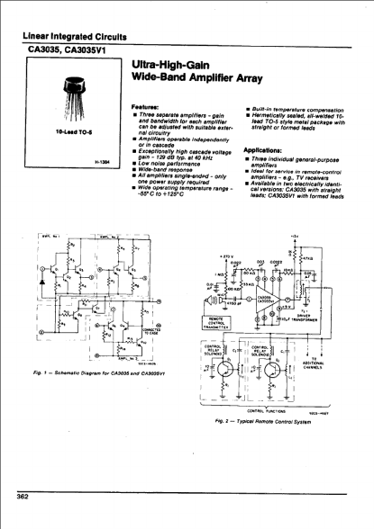CA3035 Datasheet PDF ETC1
