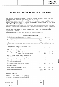 TBA570A Datasheet PDF ETC1
