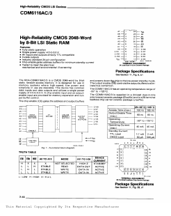 CDM6116ACJ_3 Datasheet PDF ETC1