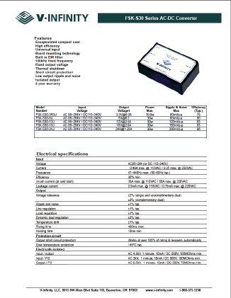FSK-S30-24U Datasheet PDF ETC1