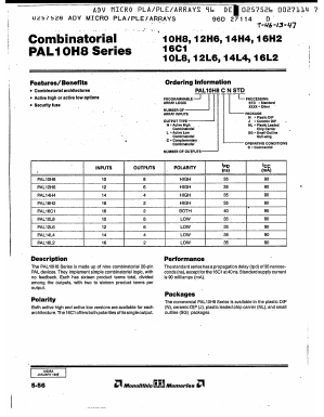 PAL16C1CN Datasheet PDF ETC1