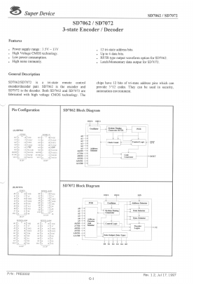 SD7072-M2 Datasheet PDF ETC1