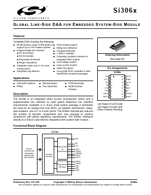 SI3064-X-XTR Datasheet PDF ETC1