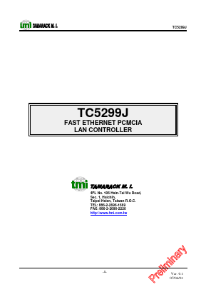 TC5299J Datasheet PDF ETC1