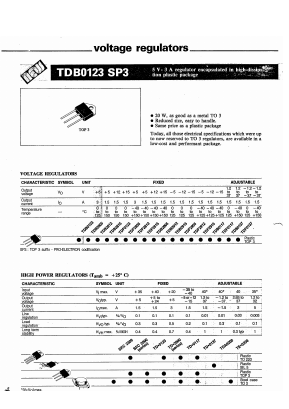 TBD0123 Datasheet PDF ETC1