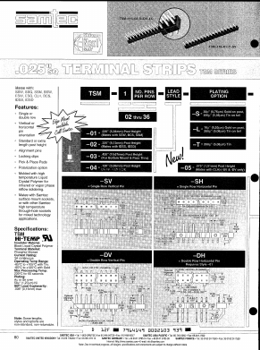 TSM-132-02-F-MT-TR Datasheet PDF ETC1