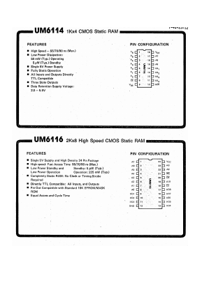 UM6114 Datasheet PDF ETC1