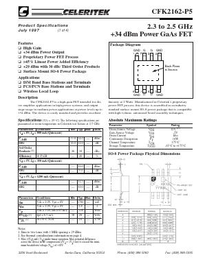 CFK2162-P5-000T Datasheet PDF ETC1