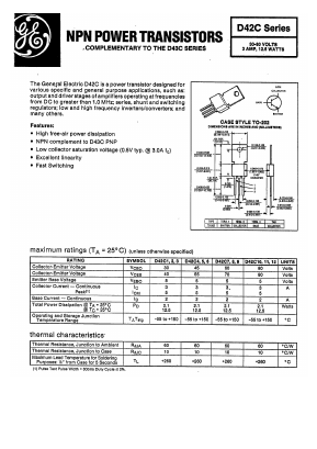 D42C6 Datasheet PDF ETC1