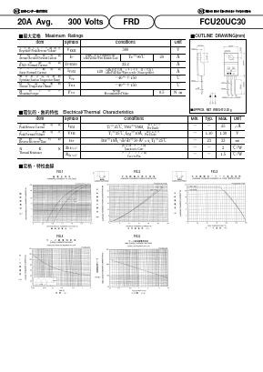 FCU20UC30 Datasheet PDF ETC1