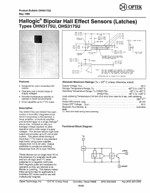 OHN3175U Datasheet PDF ETC1