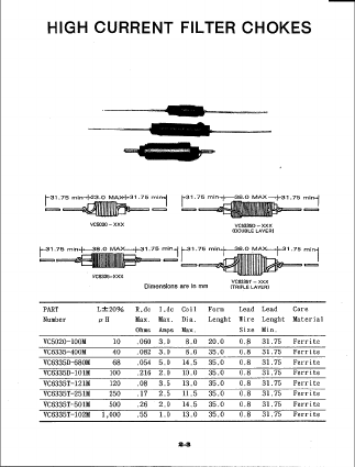 VC6335T-102M Datasheet PDF ETC1