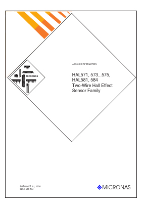 HAL573SF-E Datasheet PDF ETC1