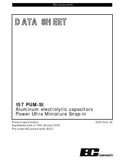 157PUM-SI Datasheet PDF ETC2