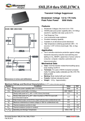 SMLJ110C Datasheet PDF ETC2