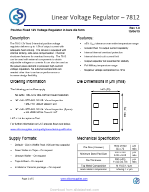 7812 Datasheet PDF ETC3