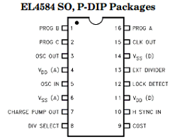 EL4584CN Datasheet PDF Elantec -> Intersil