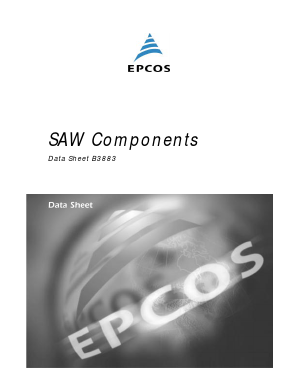 F61074-V8172-Z000 Datasheet PDF EPCOS AG
