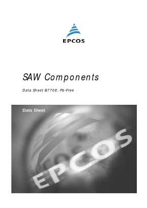 F61074-V8189-Z000 Datasheet PDF EPCOS AG