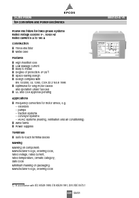 B84143-A12-R Datasheet PDF EPCOS AG