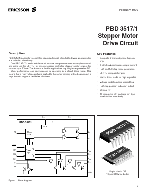 PBD3517-1SOS Datasheet PDF Ericsson 