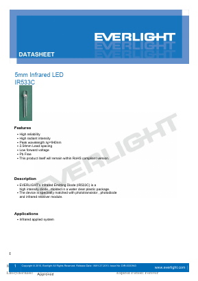 IR533C Datasheet PDF EVERLIGHT