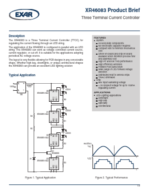 XR46083ESFTR-ADJ Datasheet PDF Exar Corporation