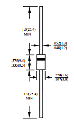 1N5408-LFR Datasheet PDF Frontier Electronics.