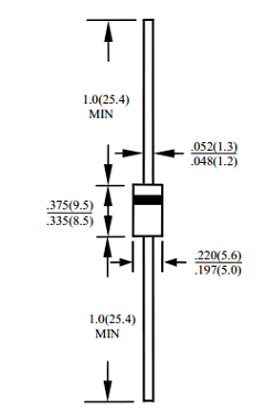 1N5407 Datasheet PDF Frontier Electronics.