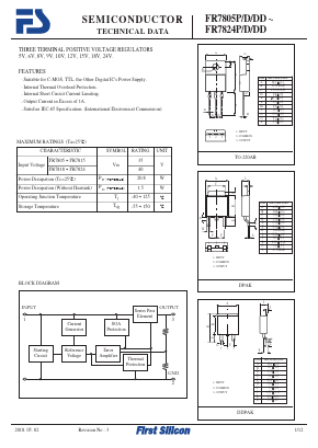 FR7805P Datasheet PDF First Silicon Co., Ltd