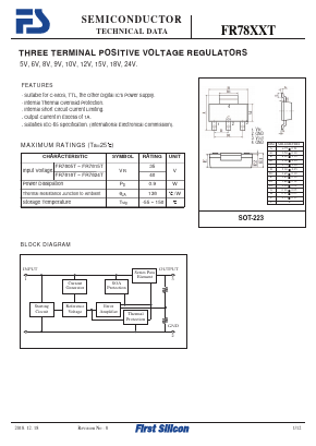 FR7810T Datasheet PDF First Silicon Co., Ltd