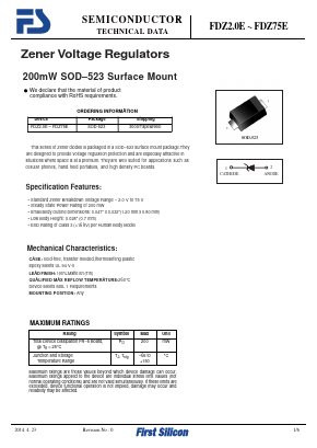 FDZ39E Datasheet PDF First Silicon Co., Ltd