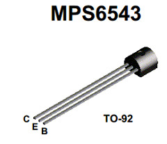 MPS6543 Datasheet PDF Fairchild Semiconductor