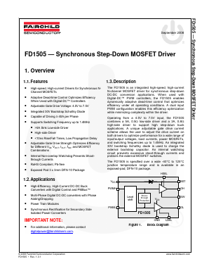 FD1505 Datasheet PDF Fairchild Semiconductor