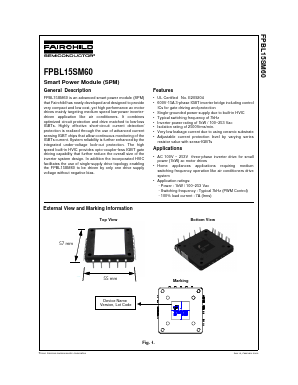FPBL15SM60 Datasheet PDF Fairchild Semiconductor